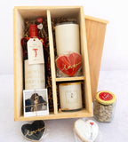 Set madera termo edicion San valentin