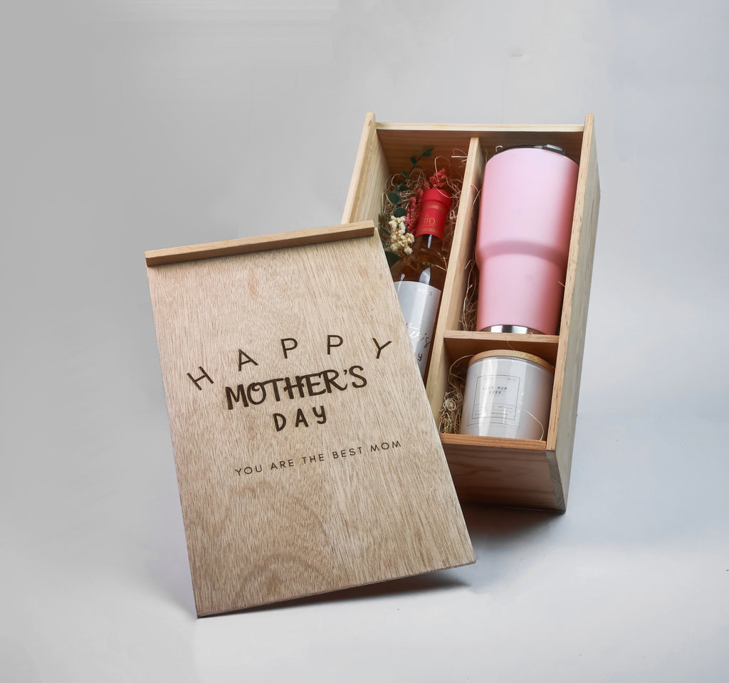 Kit madera termo y vino Best Seller