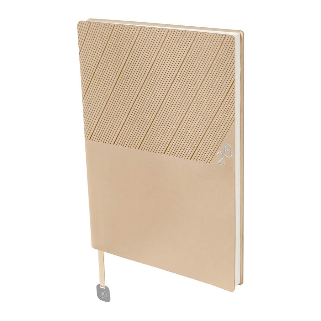 AGENDA SEMANAL CLÁSICA 2026 BEIGE